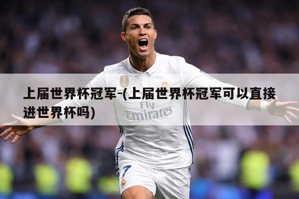 上届世界杯冠军-(上届世界杯冠军可以直接进世界杯吗)